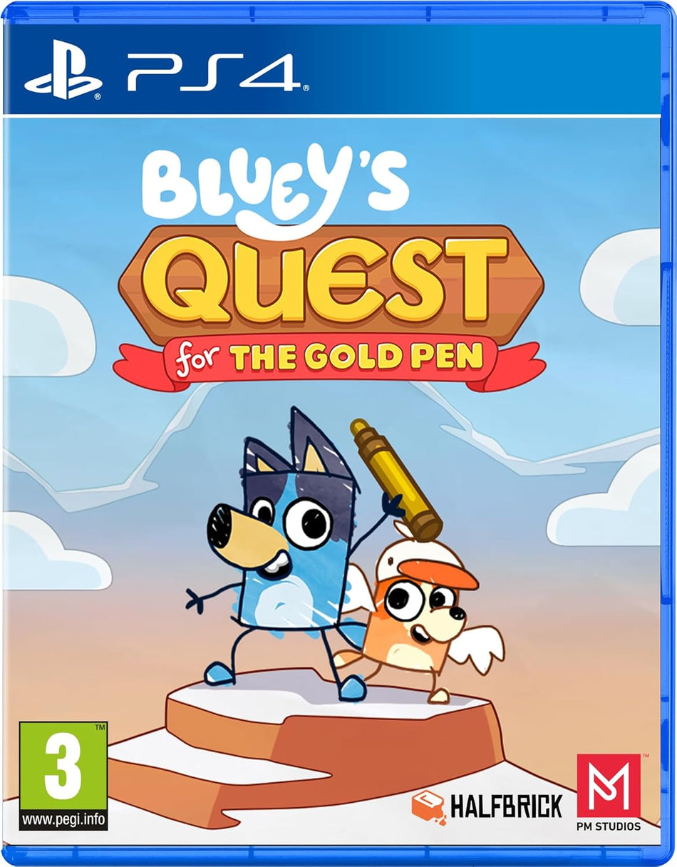 Bluey's Quests for the Gold Pen (PS4)