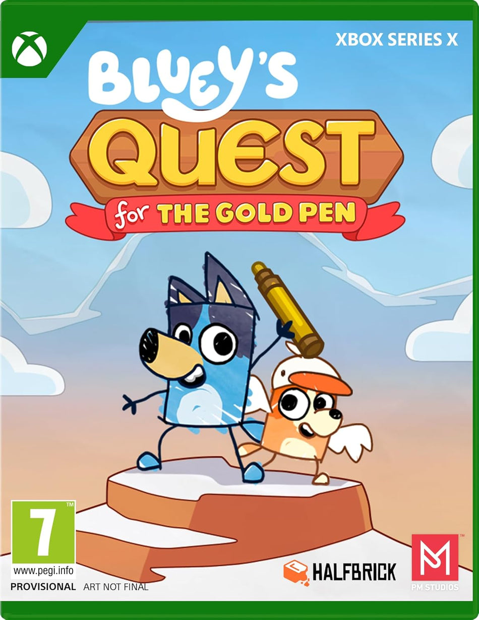 Bluey's Quests for the Gold Pen (Xbox Series X)