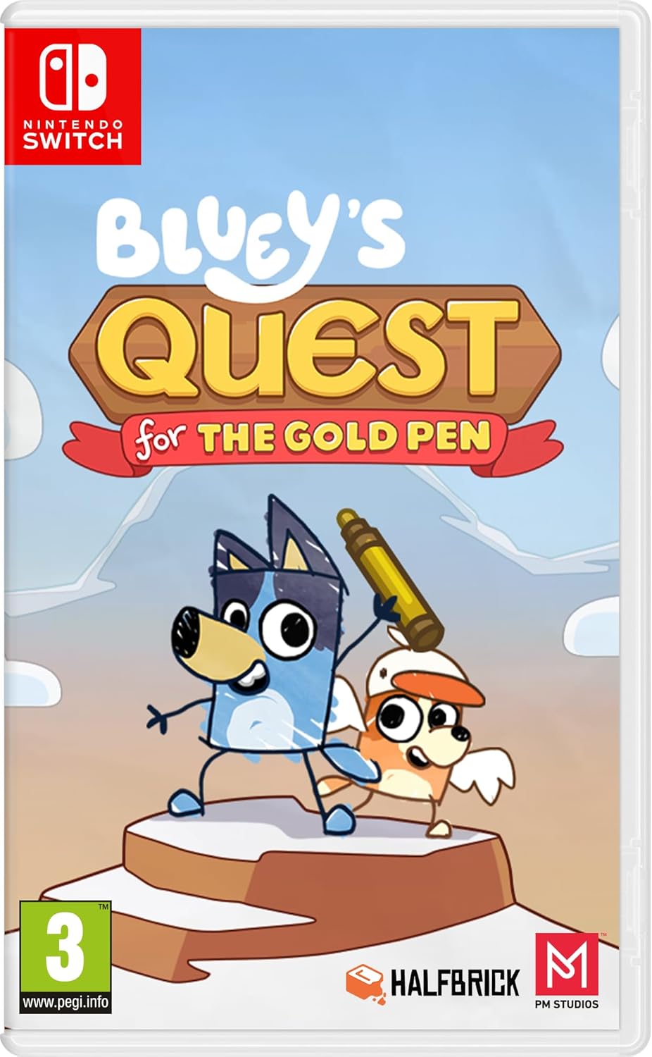 Bluey's Quests for the Gold Pen (Nintendo Switch)
