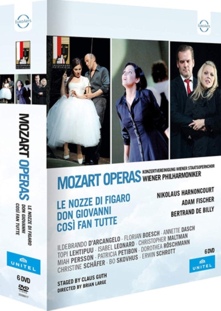 Mozart: Da Ponte Operas [DVD / Box Set]