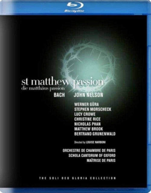 St Matthew Passion: Basilica Cathedral (Nelson) [Blu-ray]
