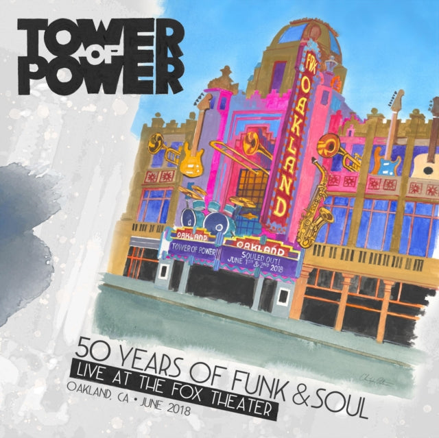Tower of Power - 50 Years of Funk & Soul [CD / Album with DVD]