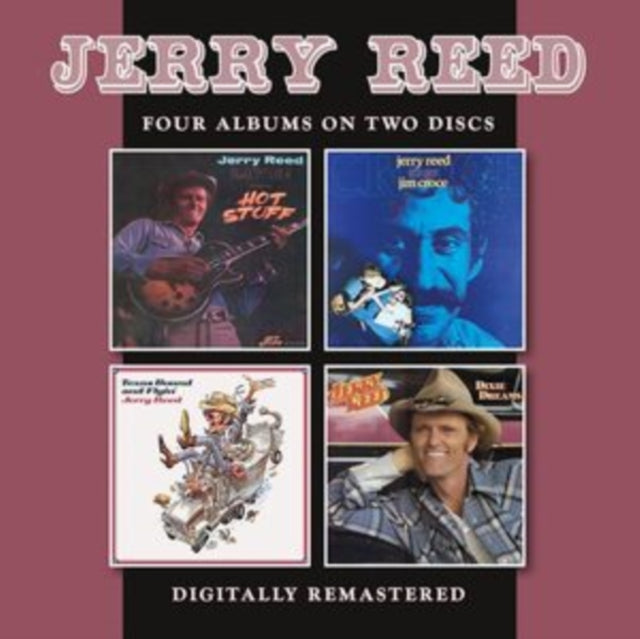 Jerry Reed - Live!/Sings Jim Croce/Texas Bound & Flyin'/Dixie Dreams [CD / Album]