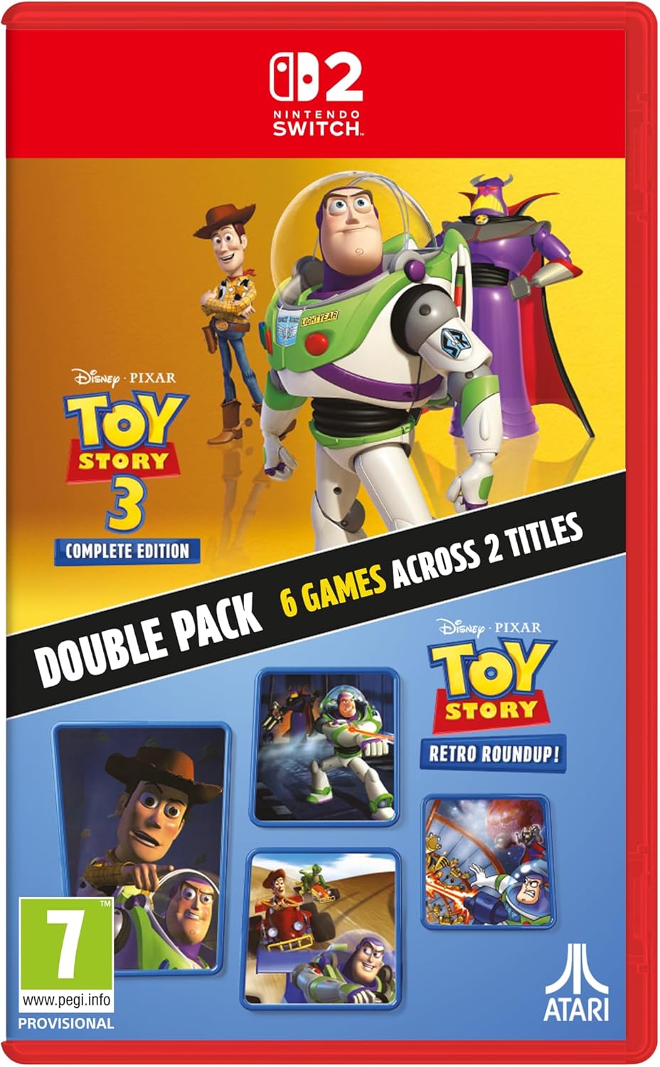 Toy Story: Retro Roundup! + Toy Story 3 Complete Edition Double Pack (Nintendo Switch 2))