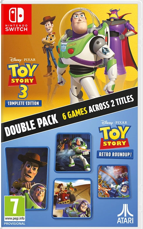 Toy Story: Retro Roundup! + Toy Story 3 Complete Edition Double Pack (Nintendo Switch)