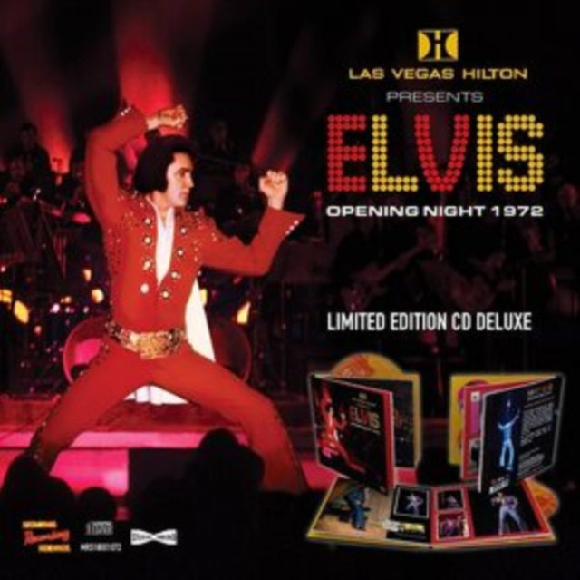 Elvis Presley - Las Vegas Hilton Presents Elvis [CD / with Book]