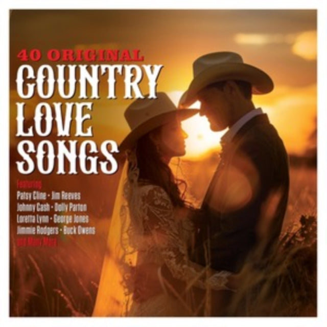 Various Artists - 40 Original Country Love Songs [CD / Album]
