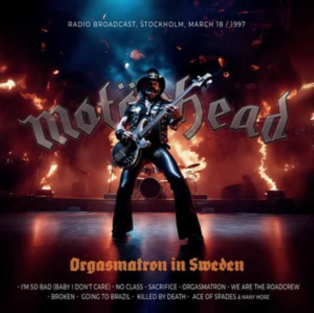 Motörhead - Orgasmatron in Sweden [CD / Album]