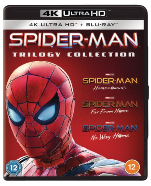 Spider-Man: Homecoming/Far from Home/No Way Home [Blu-ray / 4K Ultra HD + Blu-ray (Boxset)]