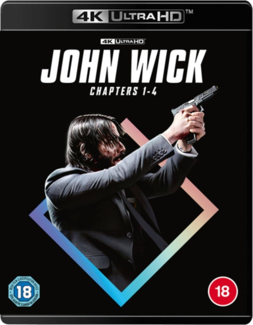 John Wick: Chapters 1-4 [Blu-ray / 4K Ultra HD (Box Set)]