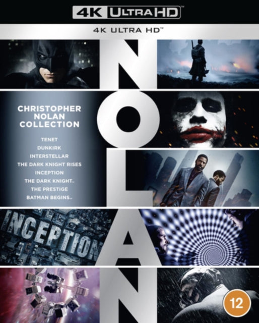Christopher Nolan: Director's Collection [Blu-ray / 4K Ultra HD (Box Set)]