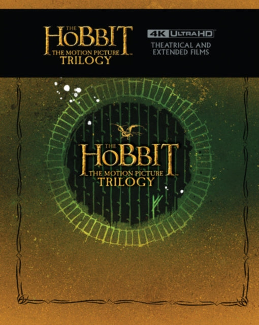 The Hobbit: Trilogy - Extended Editions [Blu-ray / 4K Ultra HD (Steel Book)]