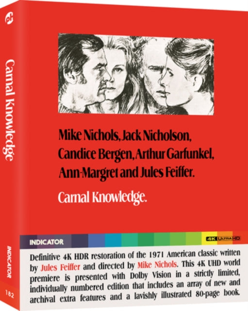Carnal Knowledge [Blu-ray / 4K Ultra HD (Restored Limited Edition)]