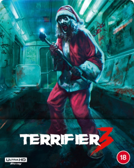 Terrifier 3 [Blu-ray / 4K Ultra HD (Steel Book)]