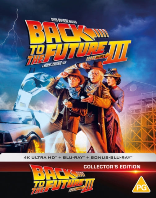 Back to the Future: Part III [Blu-ray / 4K Ultra HD + Blu-ray (Collector's Edition Steelbook)]