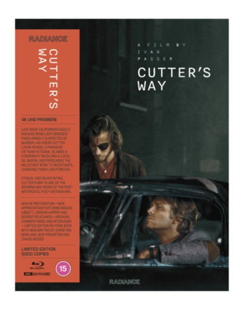 Cutter's Way [Blu-ray / 4K Ultra HD + Blu-ray + Book (Limited Edition)]