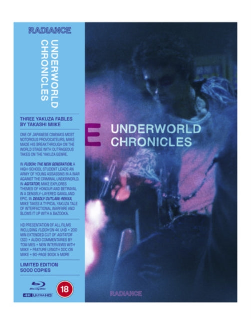 Underworld Chronicles: Three Yakuza Fables By Takashi Miike [Blu-ray / 4K Ultra HD + Blu-ray + Book (Limited Edition)]