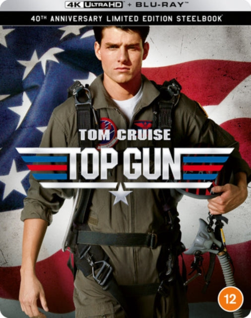 Top Gun [Blu-ray / 4K Ultra HD + Blu-ray (40th Anniversary Ltd Edition Steelbook)]
