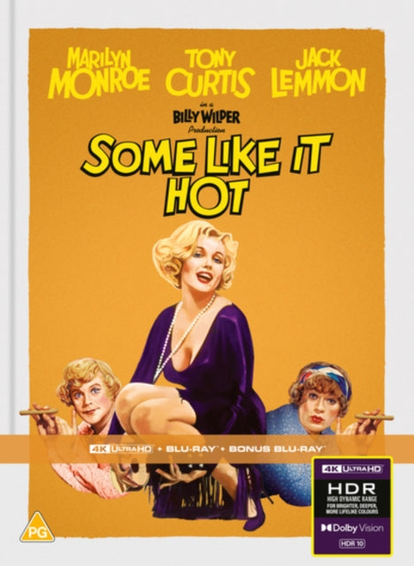 Some Like It Hot [Blu-ray / 4K Ultra HD + Blu-ray (Collector's Limited Edition Mediabook)]