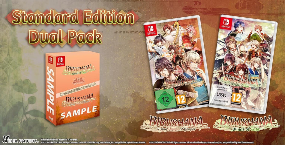 Birushana: Rising Flower of Genpei & Winds of Fate – Dual Pack (Nintendo Switch)