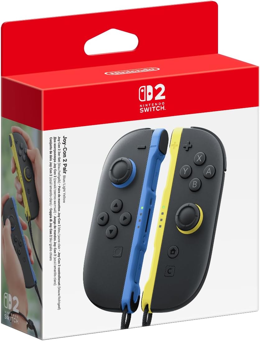 Joy-Con 2 (L)/(R) Blue/Light Yellow (Nintendo Switch 2)