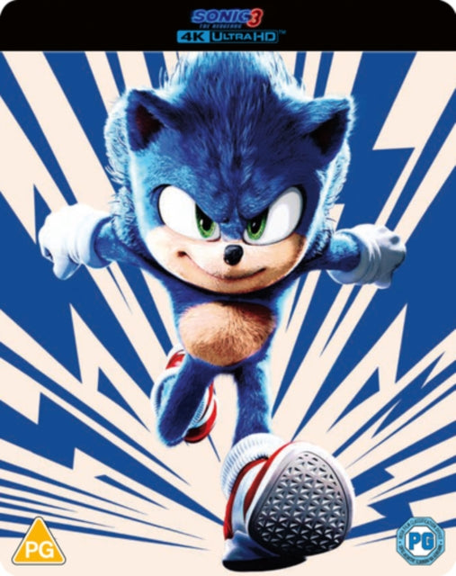 Sonic the Hedgehog 3 [Blu-ray / 4K Ultra HD (Steelbook) - Blue Edition]
