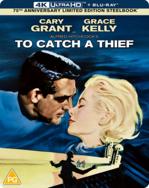 To Catch a Thief [Blu-ray / 4K Ultra HD + Blu-ray (70th Anniversary Ltd Edition Steelbook)]