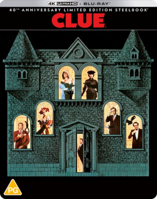 Clue [Blu-ray / 4K Ultra HD + Blu-ray (40th Anniversary Ltd Edition Steelbook)]