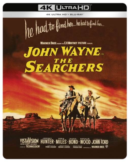 The Searchers [Blu-ray / 4K Ultra HD + Blu-ray (Steelbook)]