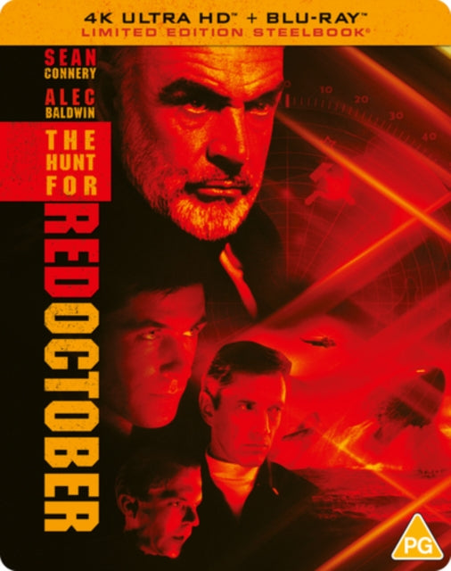 The Hunt for Red October [Blu-ray / 4K Ultra HD + Blu-ray (Limited Edition Steelbook)]