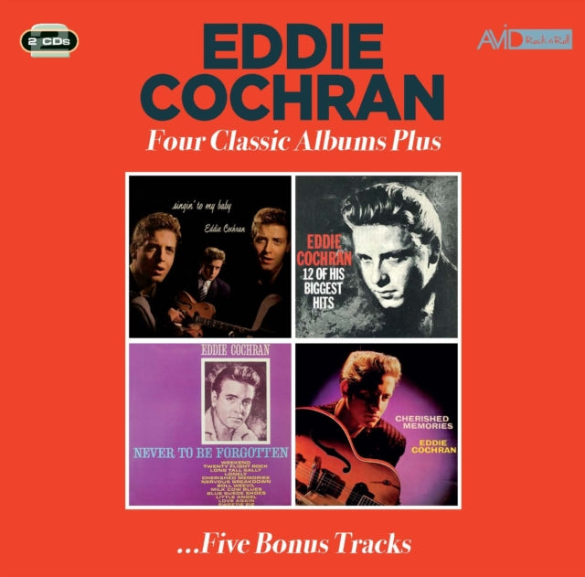 Eddie Cochran - Four Classic Albums Plus (Singin' to My Baby/Eddie Cochran/Never [CD / Album]