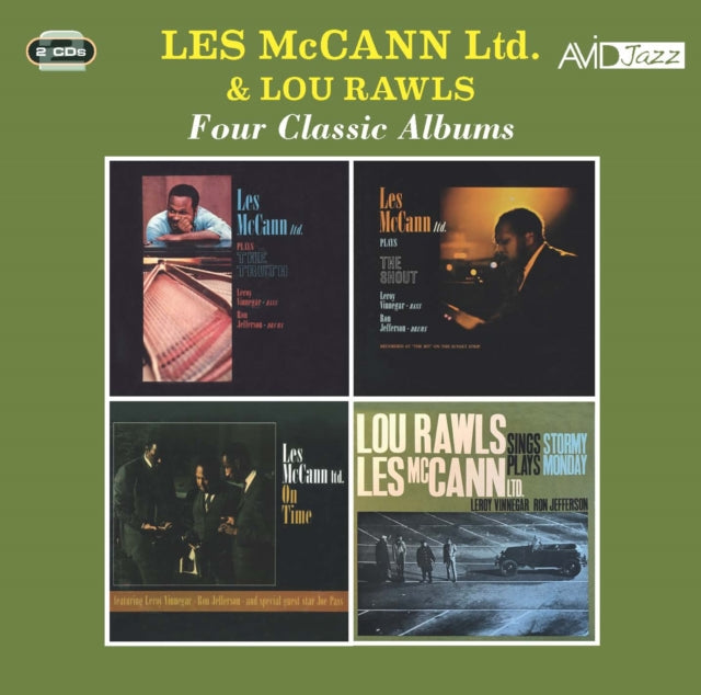 Les McCann Ltd. & Lou Rawls - Four Classic Albums (The Truth/The Shout/On Time/Stormy Monday) [CD / Album]