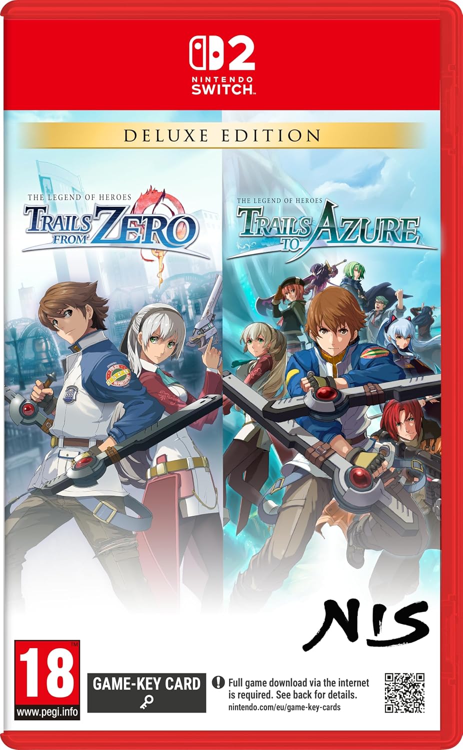 The Legend of Heroes: Trails from Zero / The Legend of Heroes: Trails to Azure - Deluxe Edition (Nintendo Switch 2)