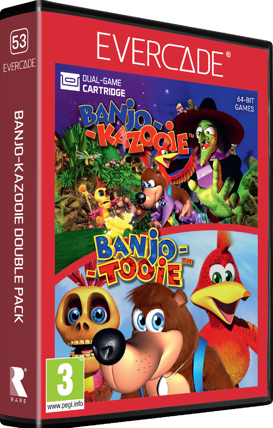 Evercade Banjo-Kazooie Double Pack - Cartridge 53