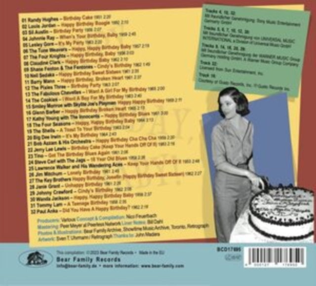 Various Artists - Happy Birthday Baby! 32 (Un-) Happy Tunes for Your Birthday Party [CD / with Book]