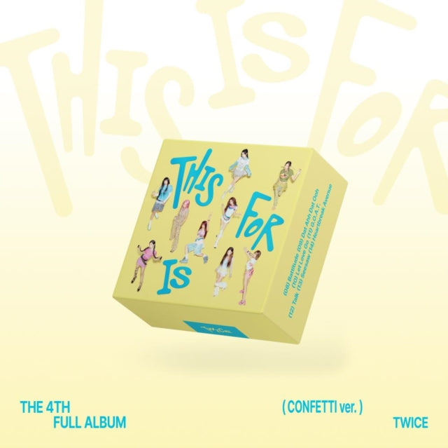 TWICE - THIS IS FOR (CONFETTI Ver.) [CD / Album]