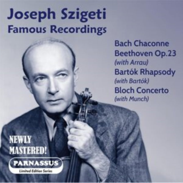Joseph Szigeti: Famous Recordings [CD / Album]