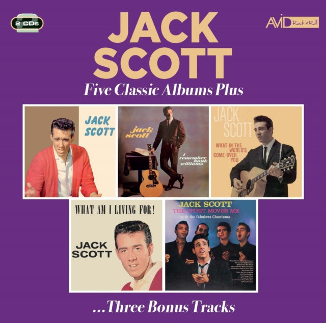 Jack Scott - Five Classic Albums Plus (Jack Scott/I Remember Hank Williams/ [CD / Album]