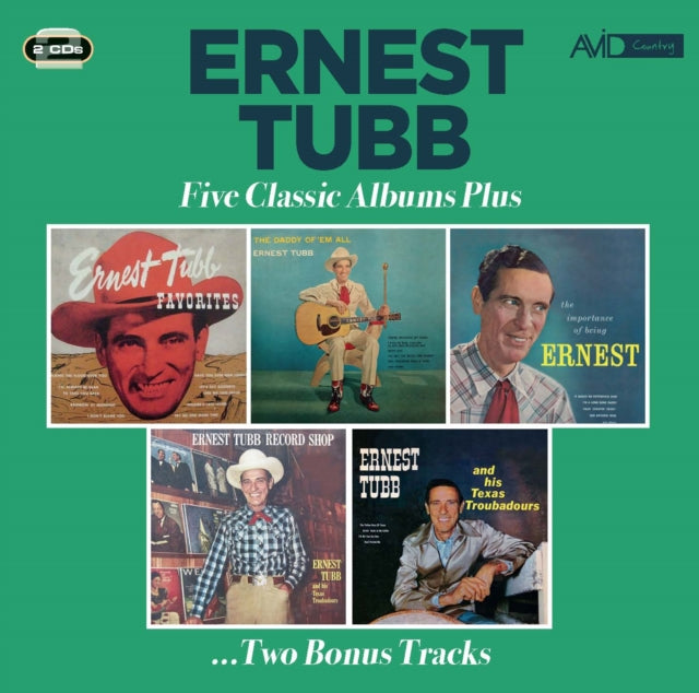 Ernest Tubb - Five Classic Albums Plus (Favorites/Daddy of 'Em All/The [CD / Album]