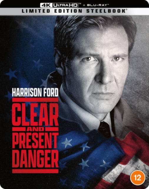 Clear and Present Danger [Blu-ray / 4K Ultra HD + Blu-ray (Limited Edition Steelbook)]