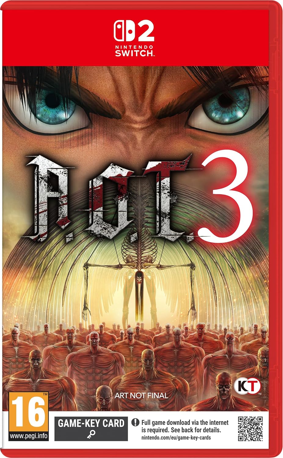 Attack On Titan 3 SteelBook® Launch Edition (Nintendo Switch 2)