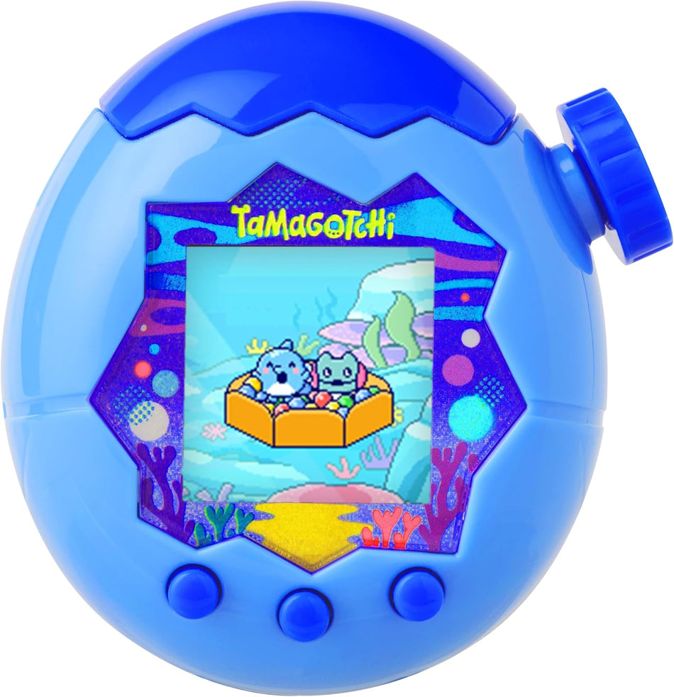 TAMAGOTCHI Paradise Blue Water Shell Virtual Pet