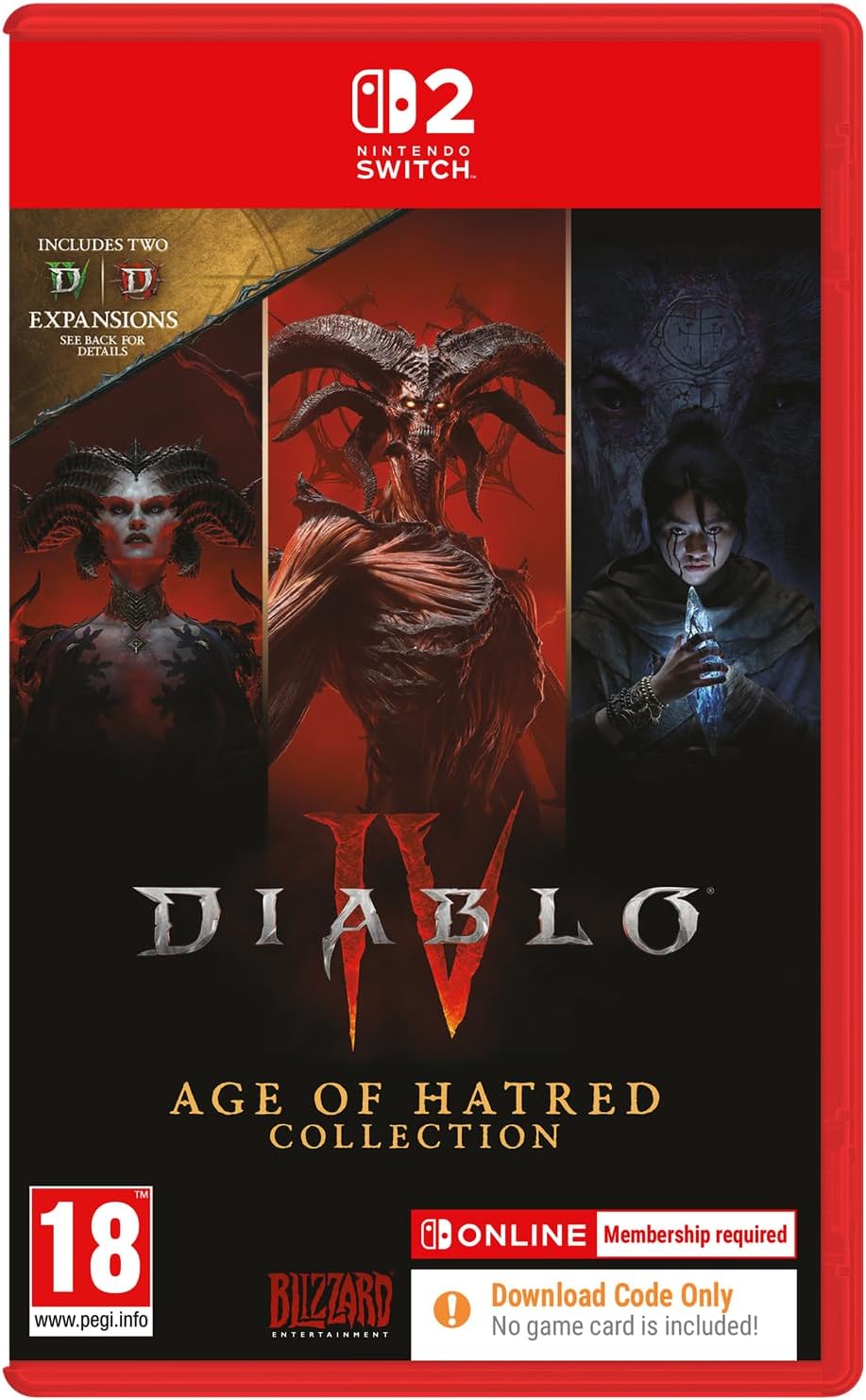 DIABLO IV : Age of Hatred Collection [Code In A Box] (Nintendo Switch 2)