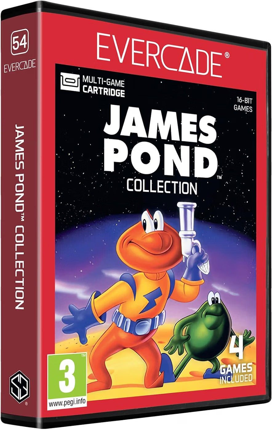 Evercade James Pond Collection - Cartridge 54