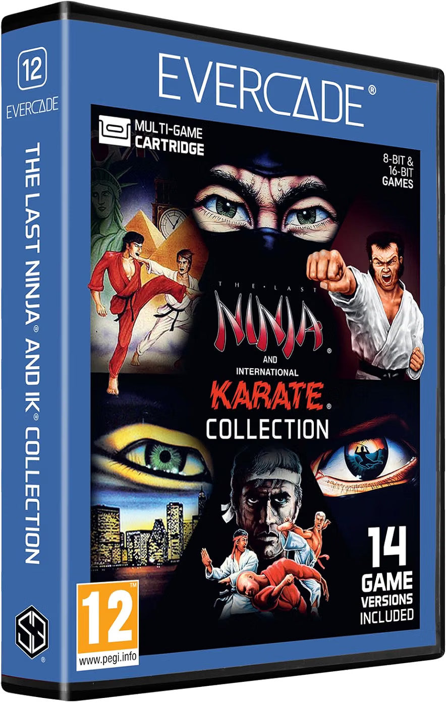 Evercade The Last Ninja and IK Collection - Cartridge 12