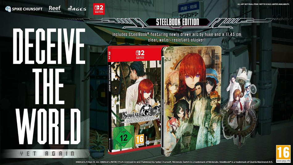 STEINS;GATE RE:BOOT - Steelbook Edition (Nintendo Switch 2)
