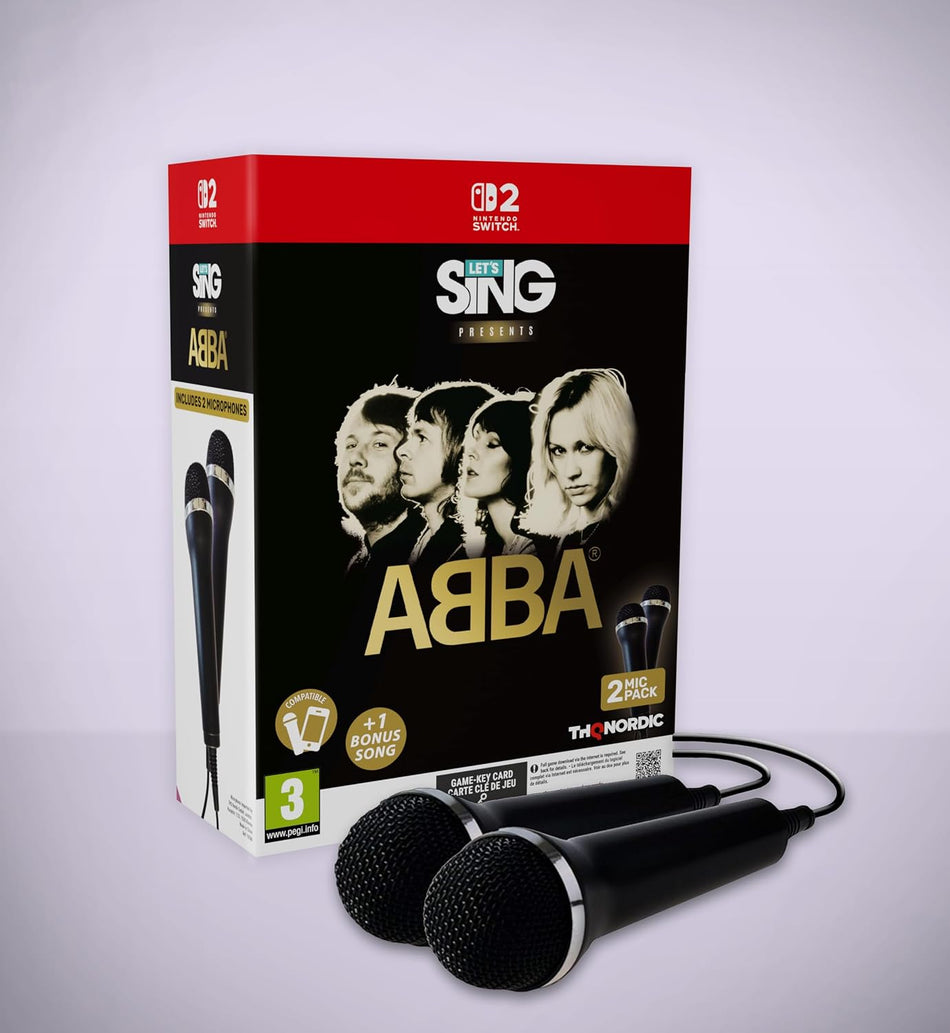 Let's Sing ABBA 2027 2 Mic Bundle (Nintendo Switch 2)