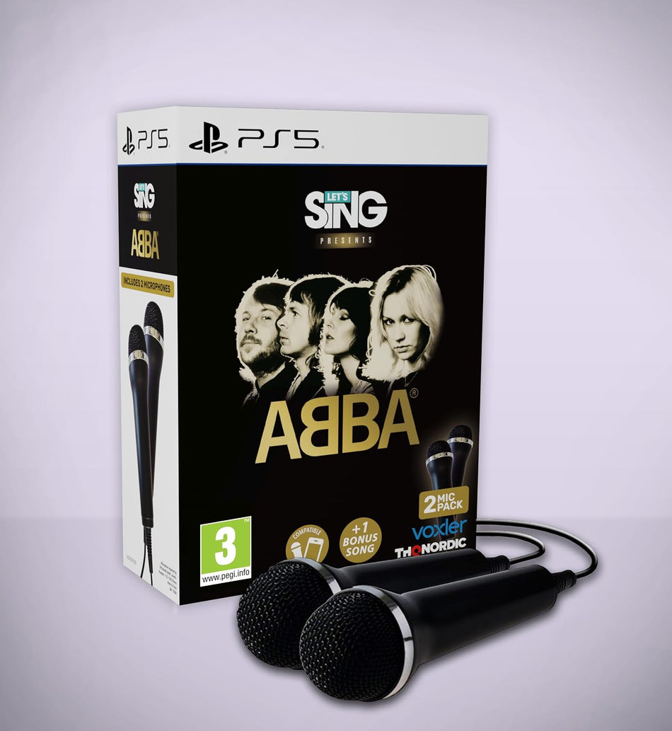 Let's Sing ABBA 2027 2 Mic Bundle (PS5)