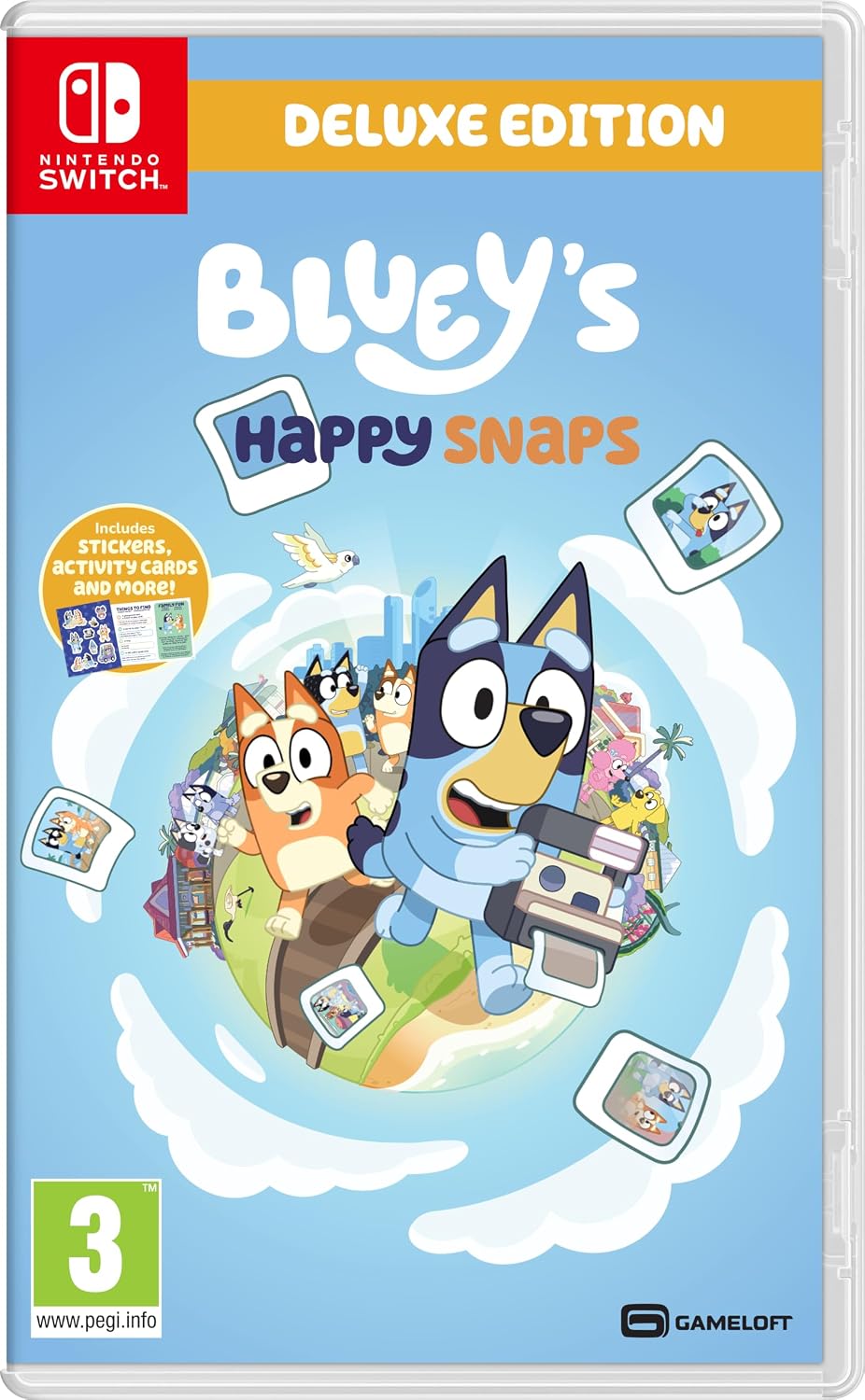 Bluey's Happy Snaps: Deluxe Edition (Nintendo Switch)