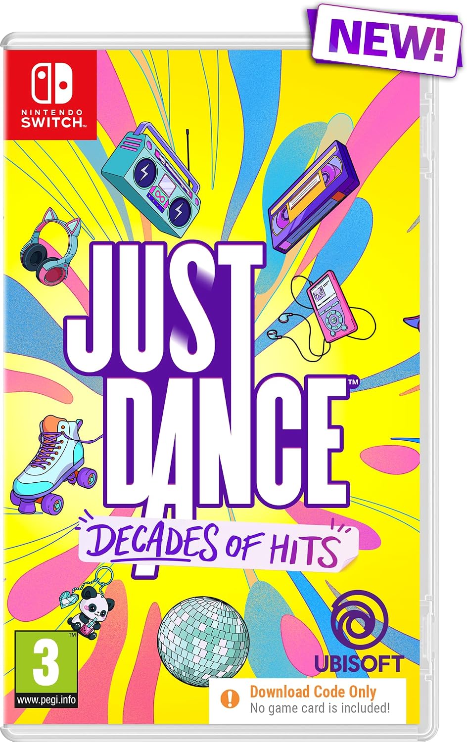 Just Dance: Decades of Hits (Switch) (Code in Box)